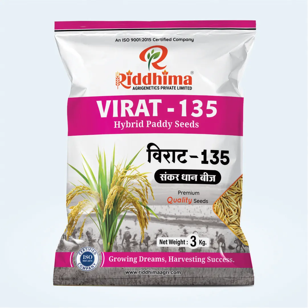 Virat-135-Hybrid-Paddy-Seeds-by-Riddhima